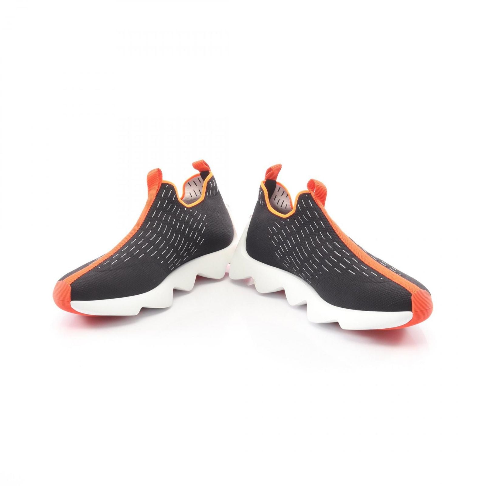 Hermes Slip Ons Eclair Fabric Sneakers — view 3