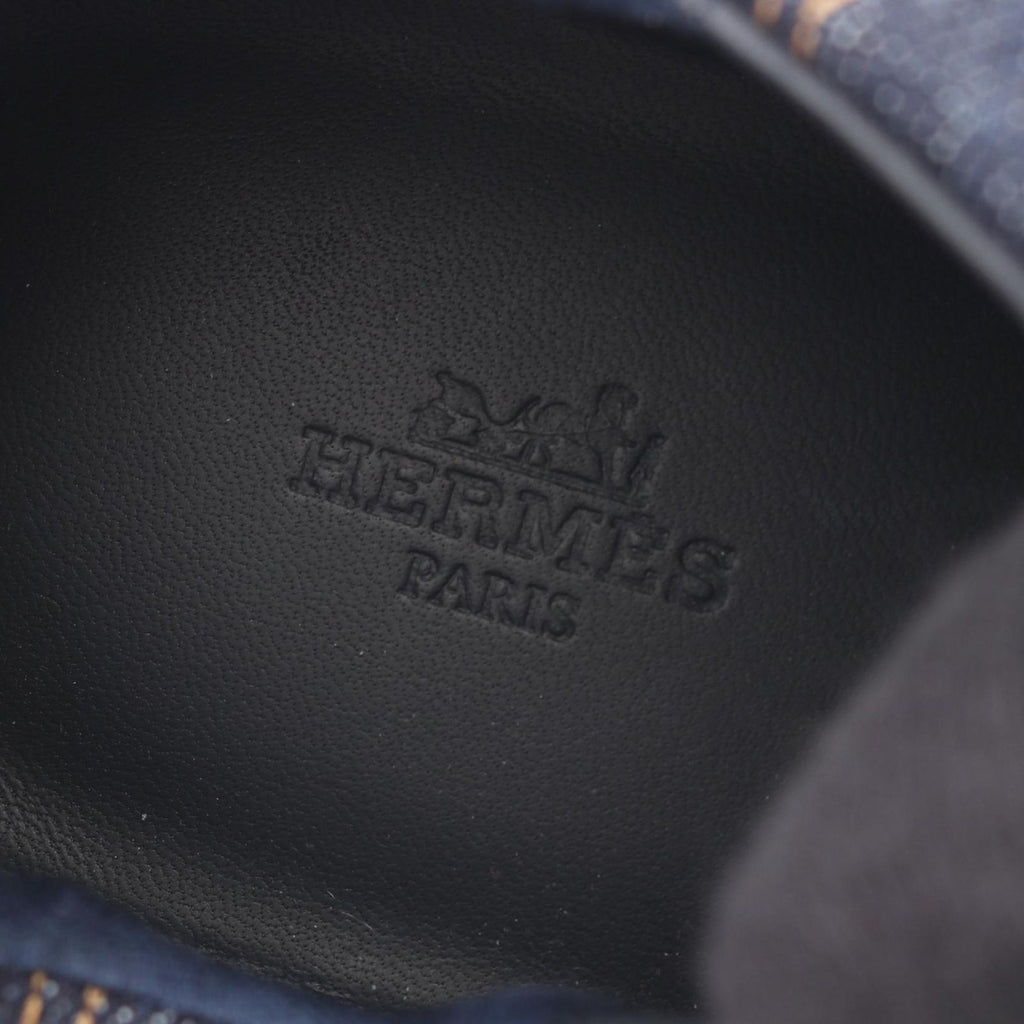 Hermes Sneakers Envol Denim Suede — view 5