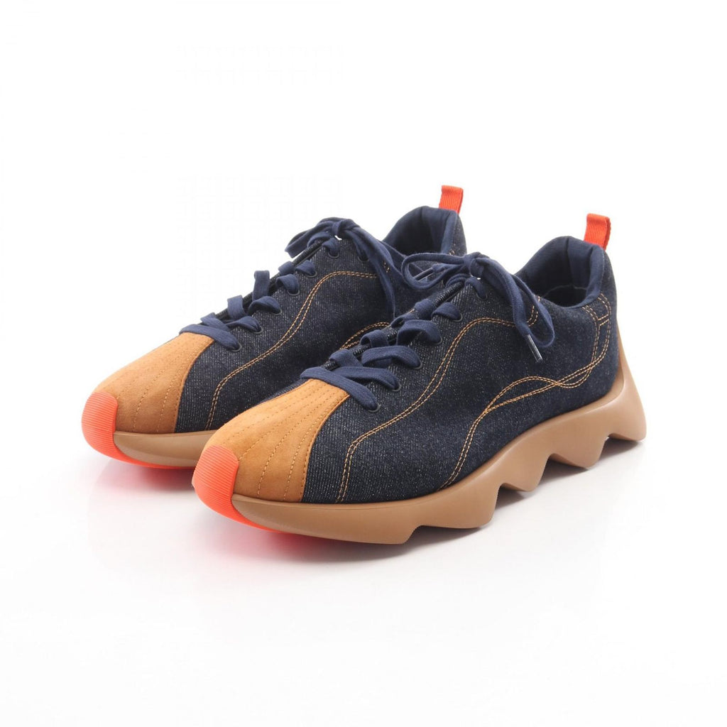 Hermes Sneakers Envol Denim Suede
