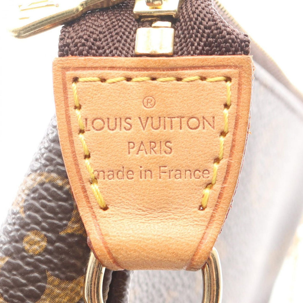 Louis Vuitton Handbag Mini Pochette Accessoire Monogram T&b Canvas Leather T&b — view 4