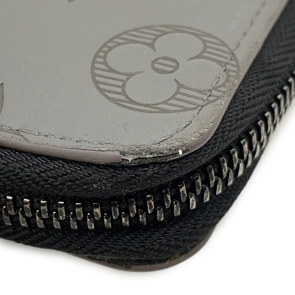 Louis Vuitton Wallet Monogram Shadow Zippy Vertical Black Zip Around — view 7