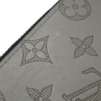 Louis Vuitton Wallet Monogram Shadow Zippy Vertical Black Zip Around — view 9