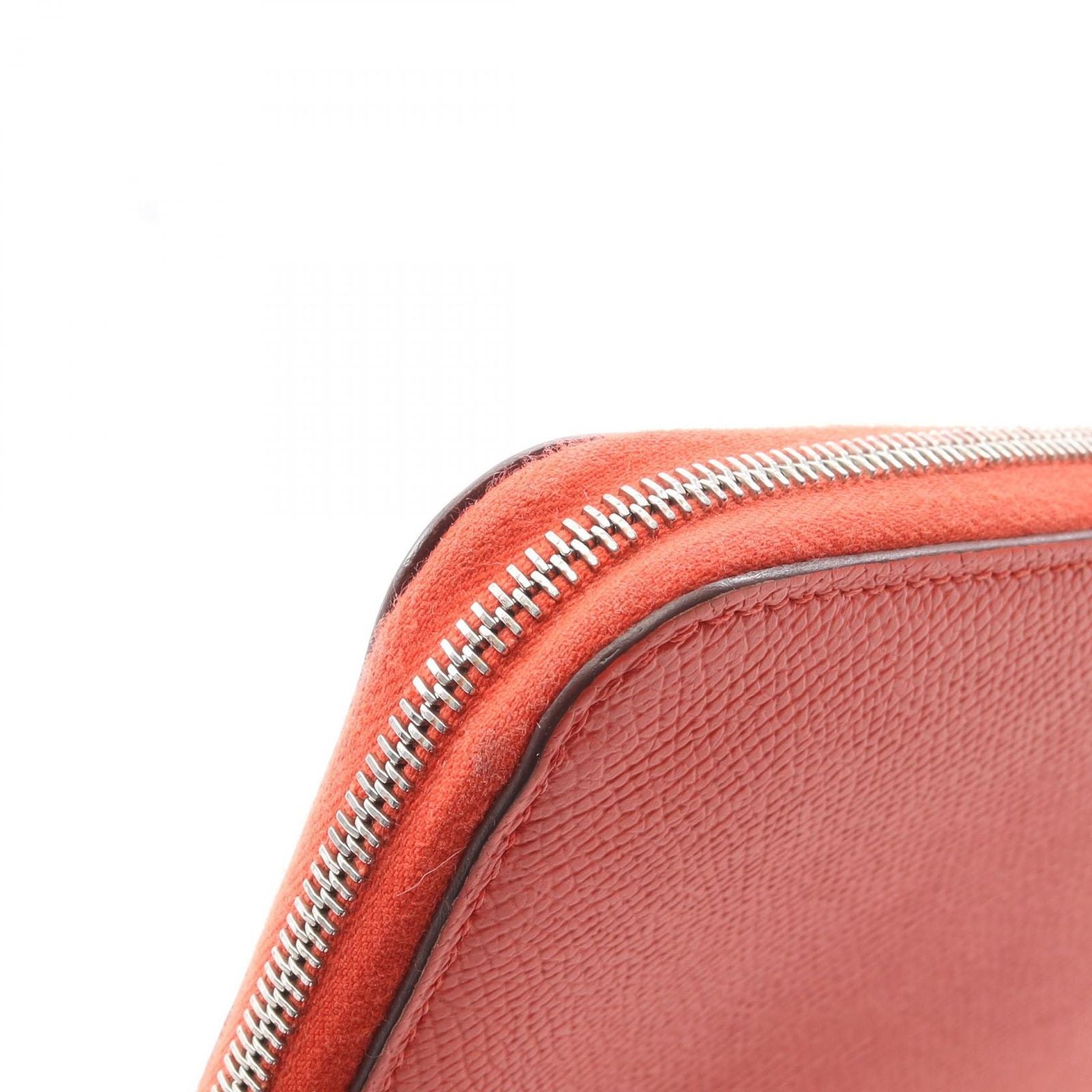 Hermes Round Wallet Azap Silk in Long Rose Texas Leather — view 8