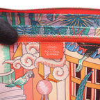 Hermes Round Wallet Azap Silk in Long Rose Texas Leather — view 4