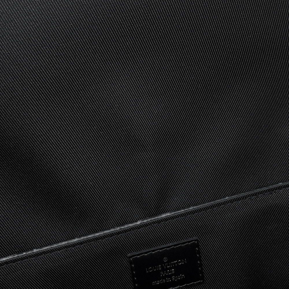 Louis Vuitton Shoulder Bag Monogram Eclipse District PM Black — view 6
