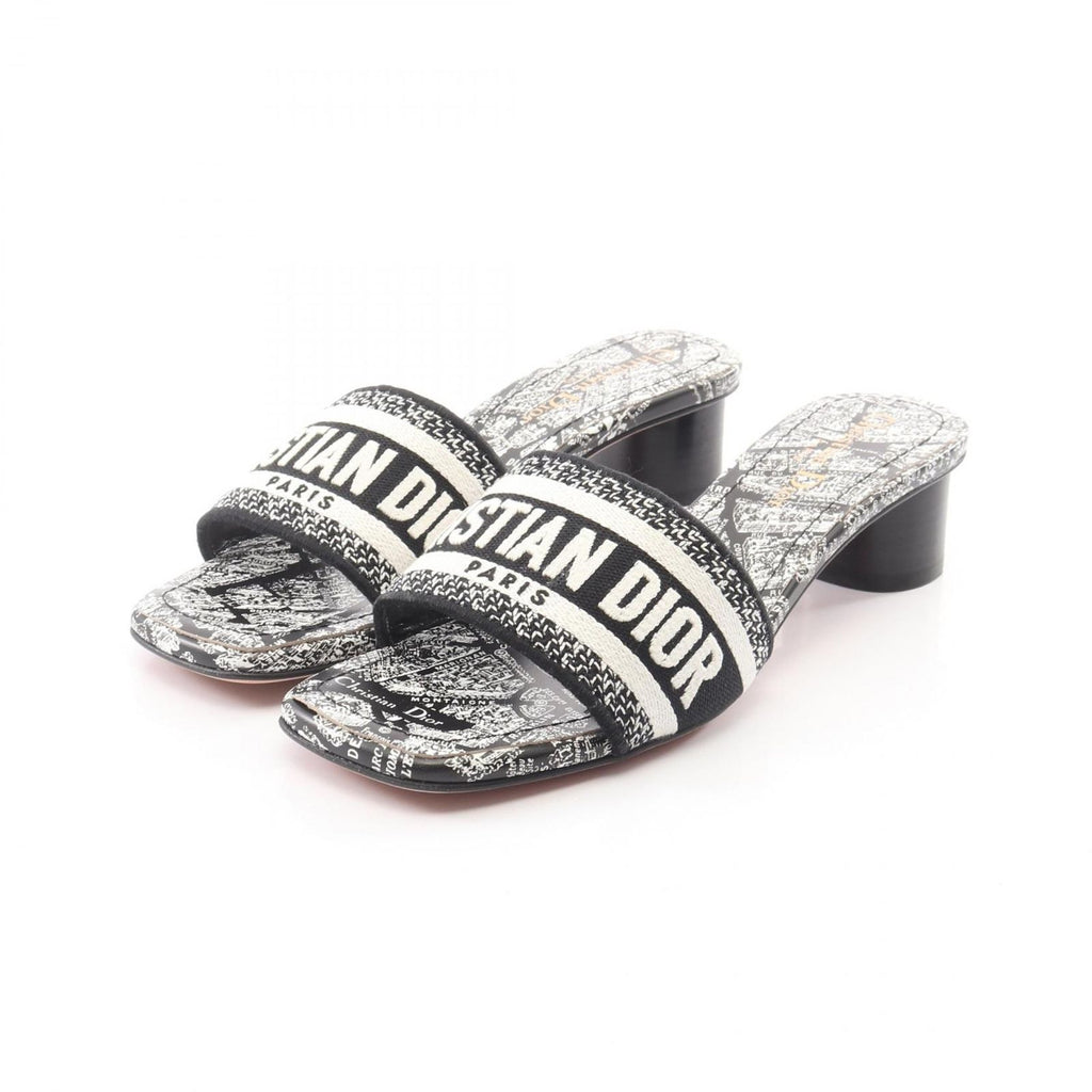 Dior Mules Dway Canvas Shoes