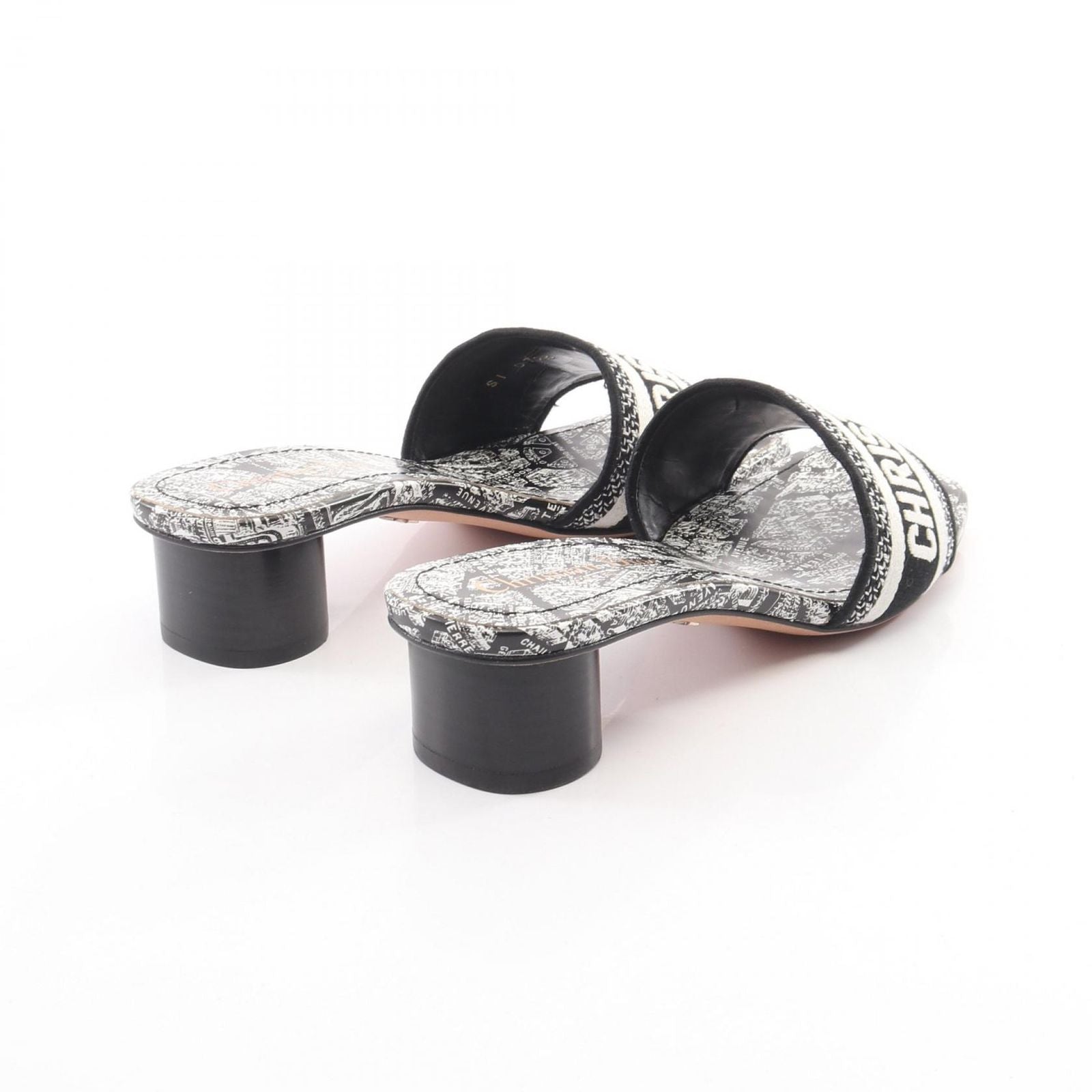 Dior Mules Dway Canvas Shoes — view 2