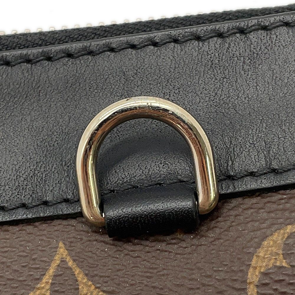 Louis Vuitton Clutch Monogram Macassar Pochette Discovery Black — view 6