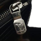 Louis Vuitton Wallet Monogram Macassar Zippy Dragonne Black — view 6