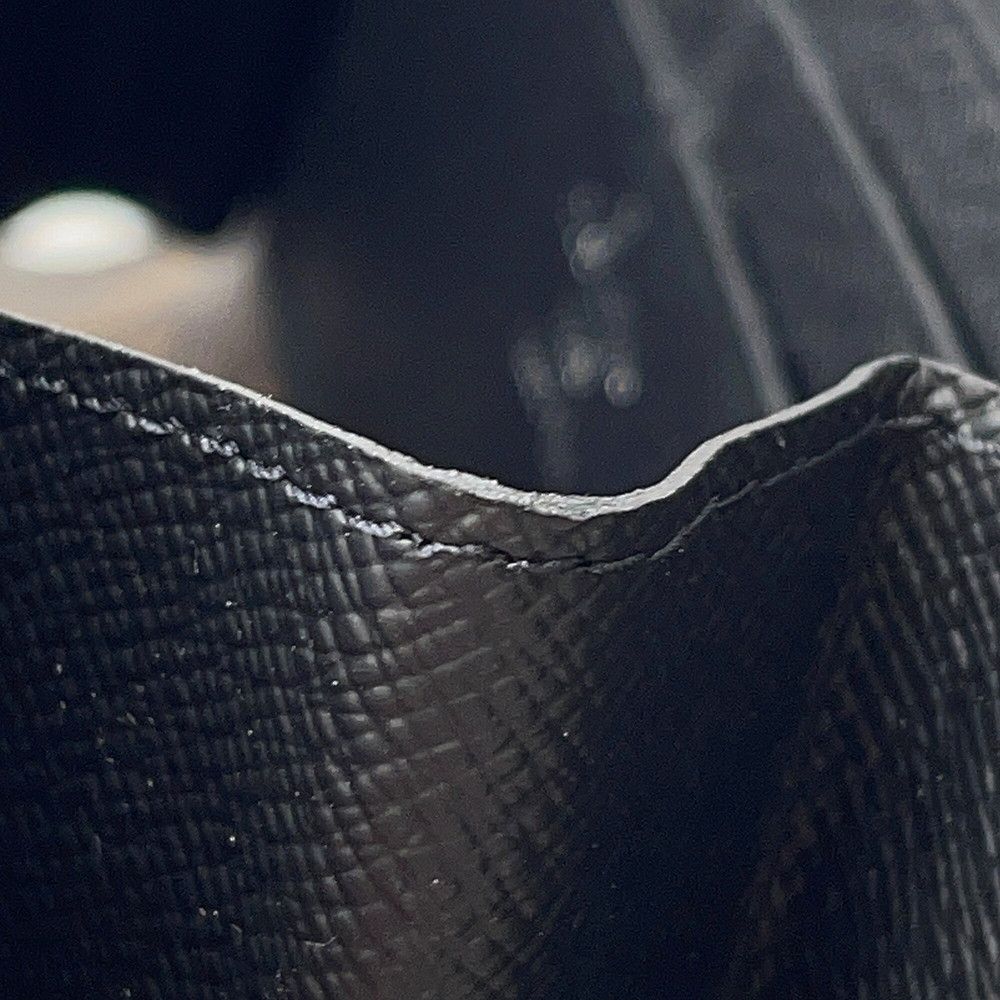 Louis Vuitton Wallet Monogram Macassar Zippy Dragonne Black — view 8