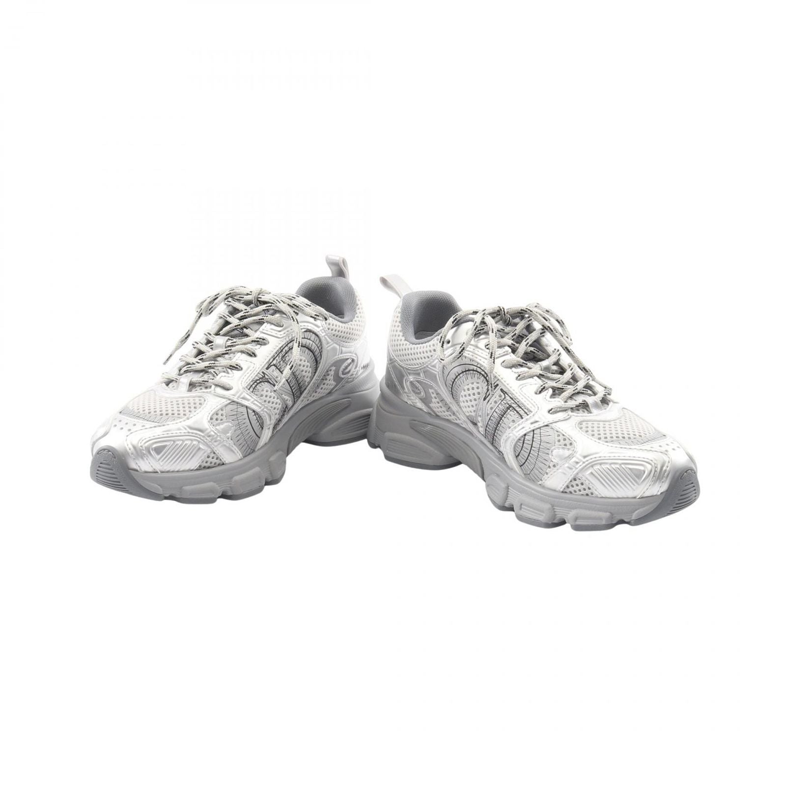 Dior Sneakers Chrono Mesh Leather — view 3