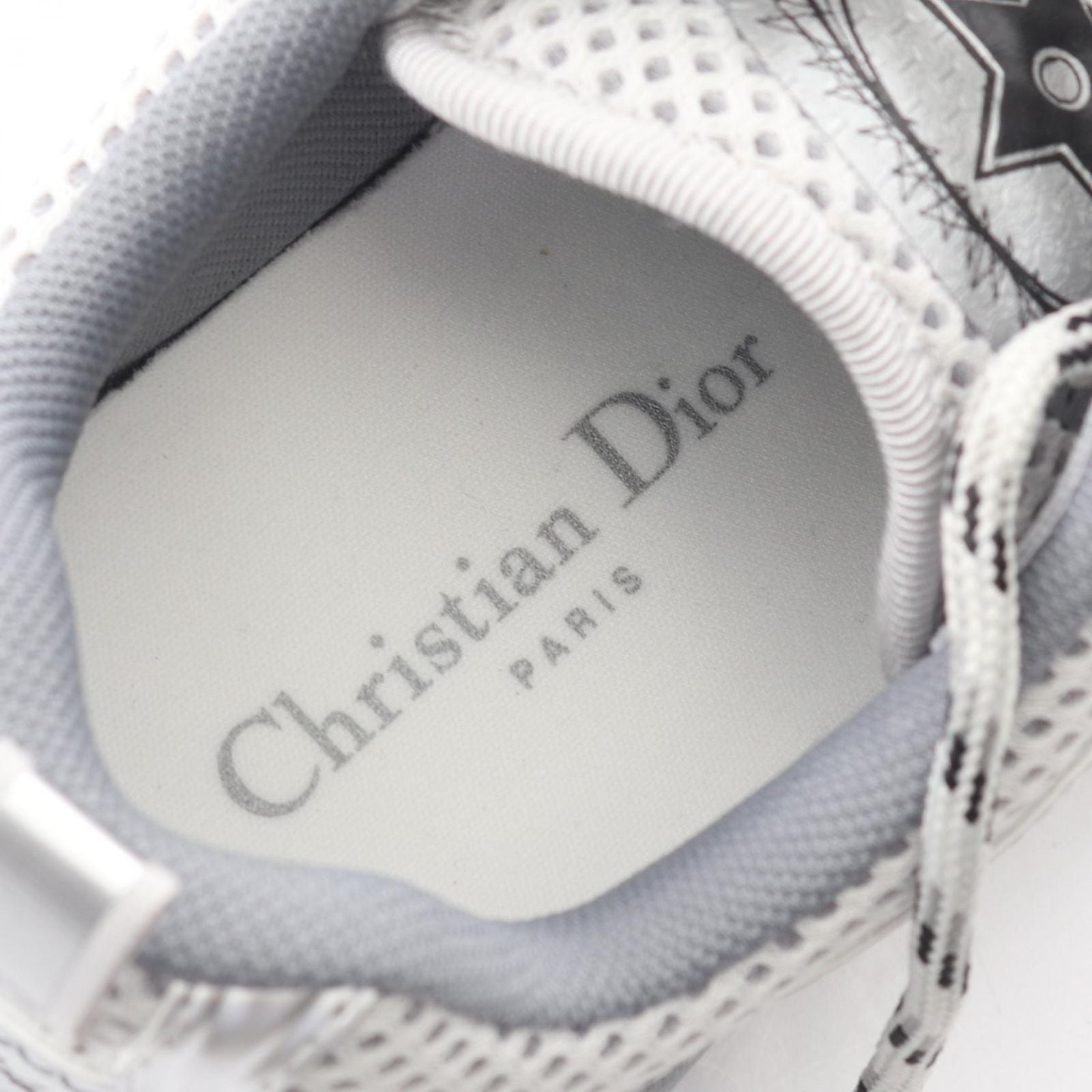 Dior Sneakers Chrono Mesh Leather — view 5