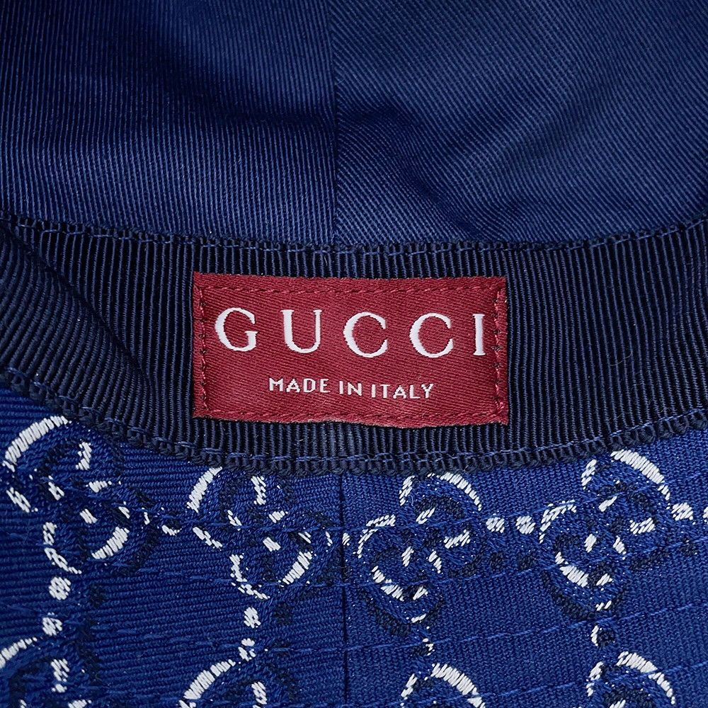 Gucci Hat GG Canvas Bucket — view 9