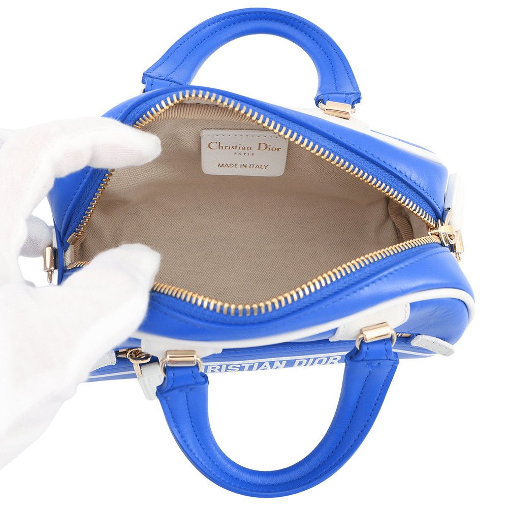 Dior Vibe Micro Bowling Bag Leather 2-Way — view 6
