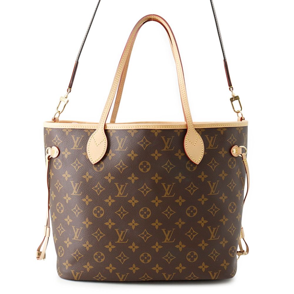 Louis Vuitton Tote Monogram Neverfull Inside Out Shoulder Bag 2-Way Reversible