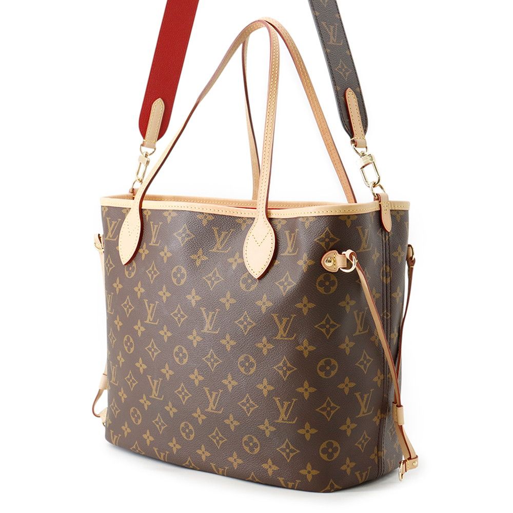 Louis Vuitton Tote Monogram Neverfull Inside Out Shoulder Bag 2-Way Reversible — view 2