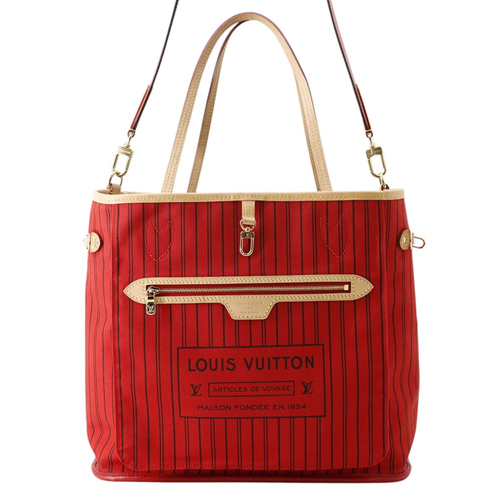 Louis Vuitton Tote Monogram Neverfull Inside Out Shoulder Bag 2-Way Reversible — view 7