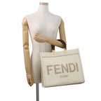Fendi Tote Sunshine Leather 2-Way Shoulder — view 4