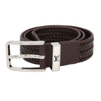 Louis Vuitton Belt Ceinture Pont Neuf Braided
