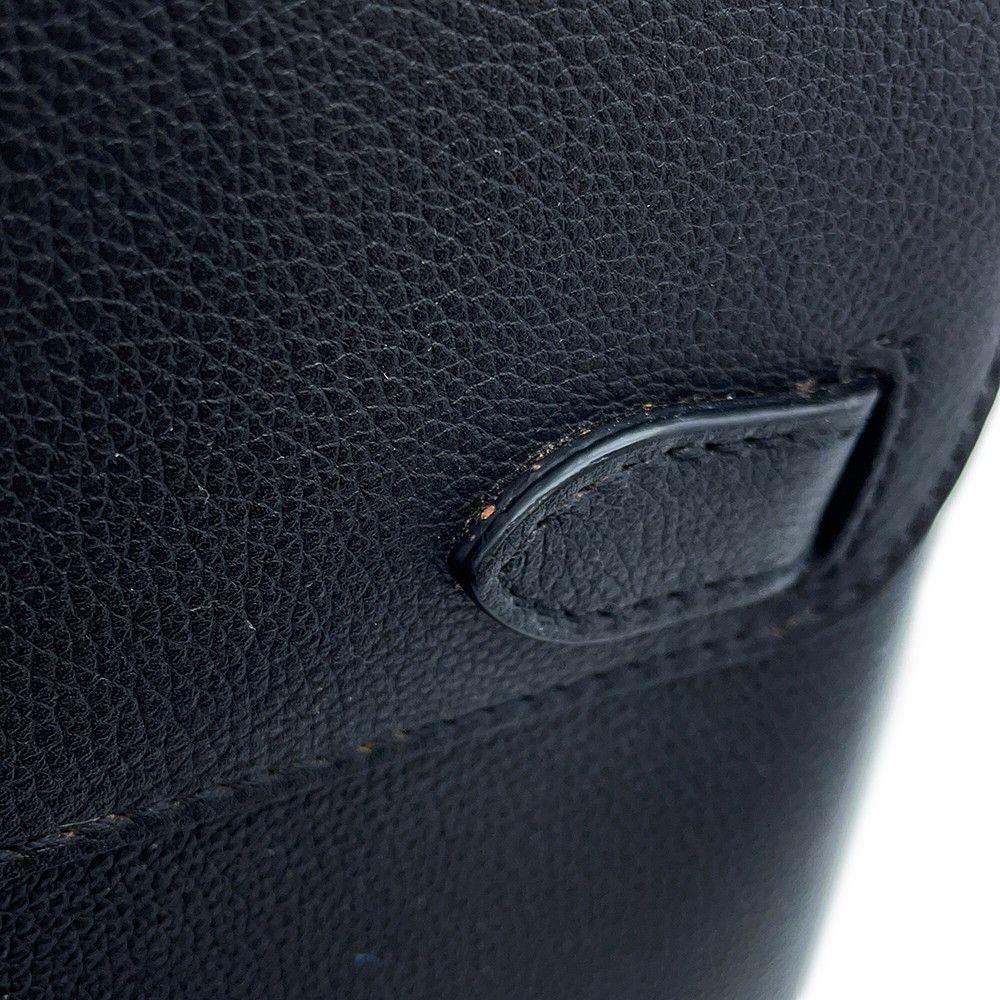 Louis Vuitton Leather Lockme Ever BB 2-Way Shoulder Bag Black — view 8