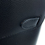 Louis Vuitton Leather Lockme Ever BB 2-Way Shoulder Bag Black — view 8