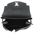 Louis Vuitton Leather Lockme Ever BB 2-Way Shoulder Bag Black — view 6