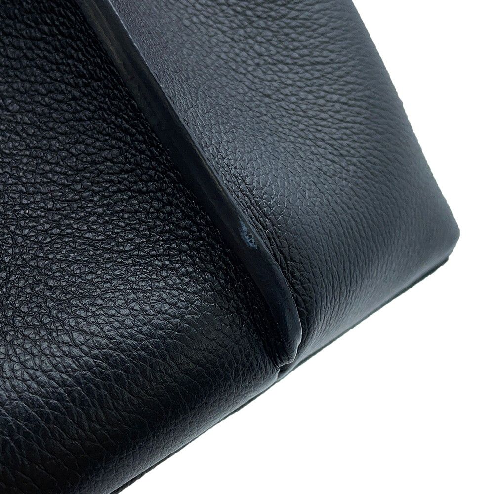 Louis Vuitton Leather Lockme Ever BB 2-Way Shoulder Bag Black — view 9