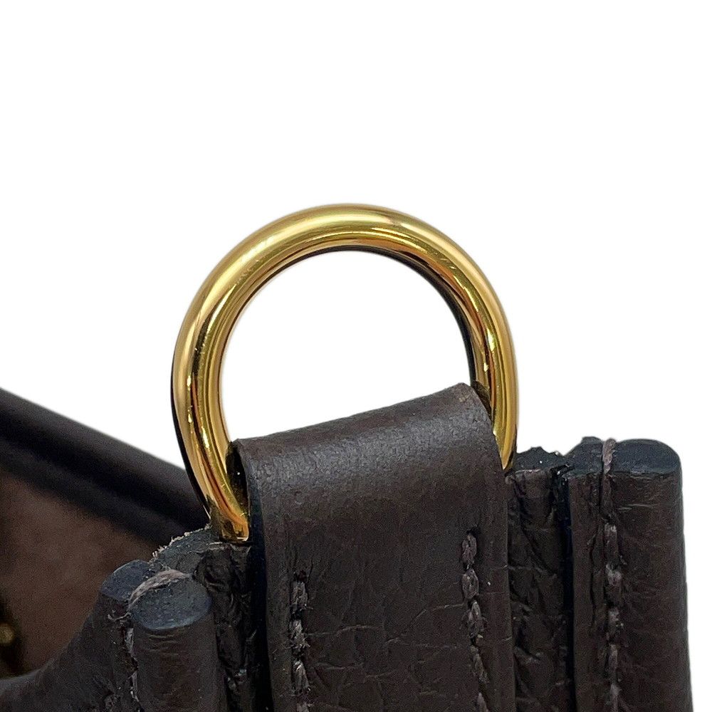 Hermes Shoulder Bag Evelyne TPM Amazon 111 cm Gold Taurillon Clemence — view 6