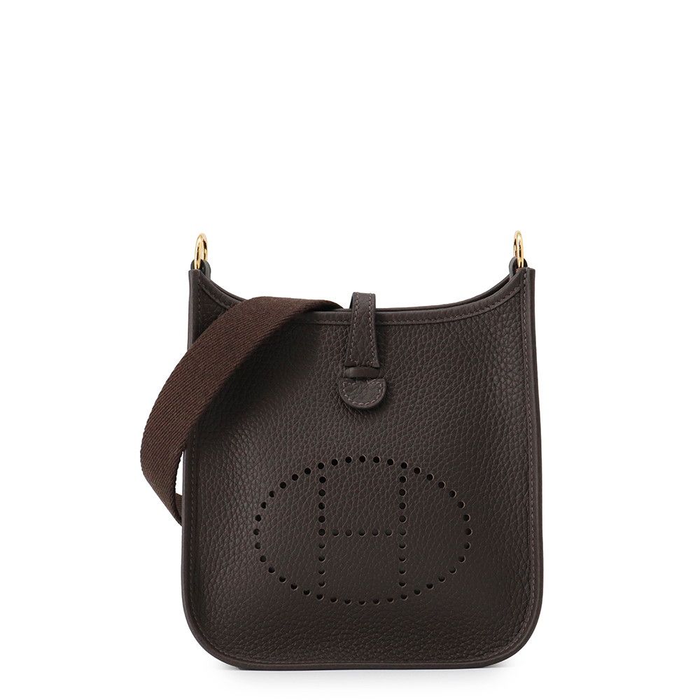Hermes Shoulder Bag Evelyne TPM Amazon 111 cm Gold Taurillon Clemence