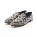 Gucci Loafers Horsebit GG Canvas Leather