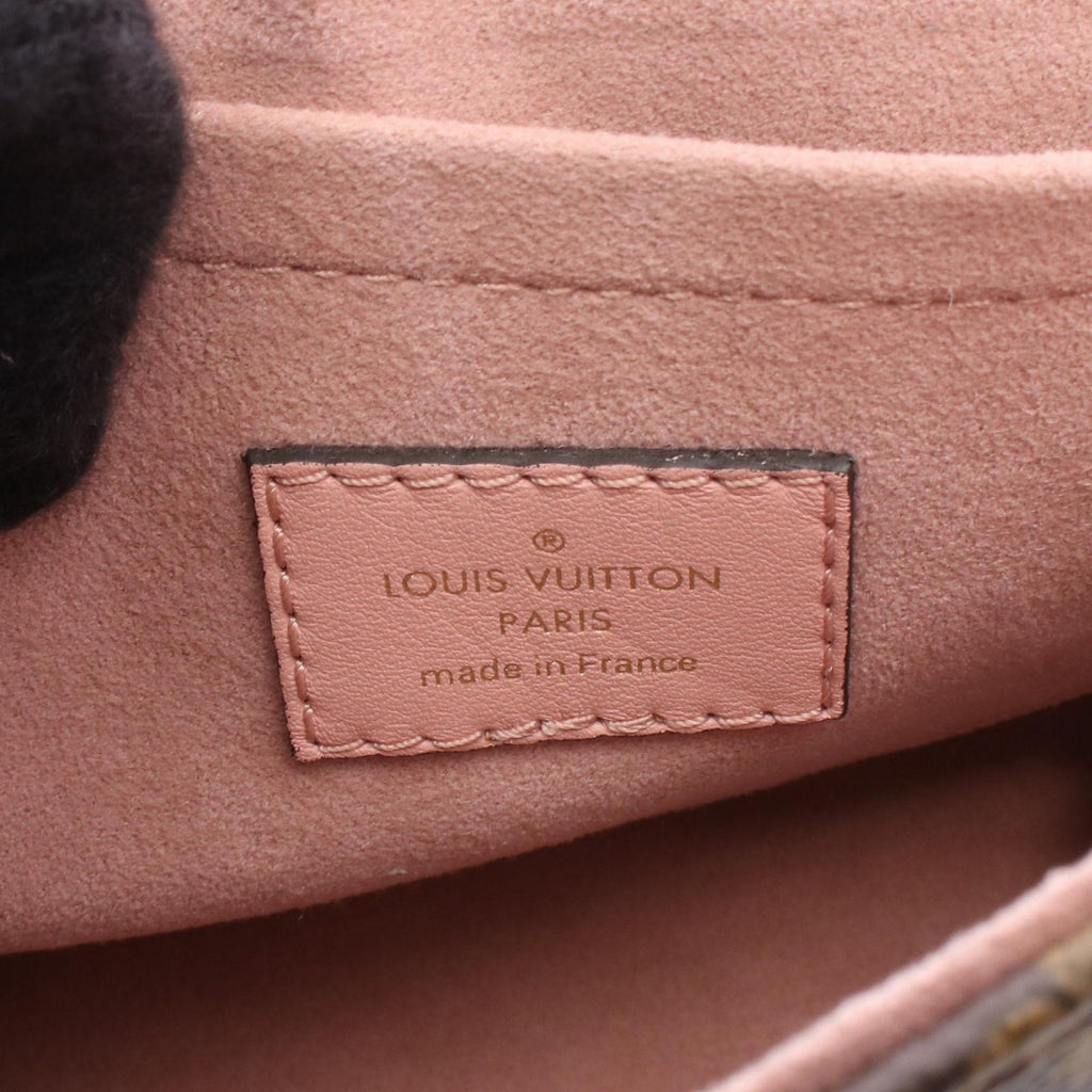 Louis Vuitton Handbag Locky BB 2-Way Rose Poodle Canvas Leather — view 4