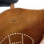 Hermes Shoulder Bag Evelyne TPM Series Gold Epsom — view 7