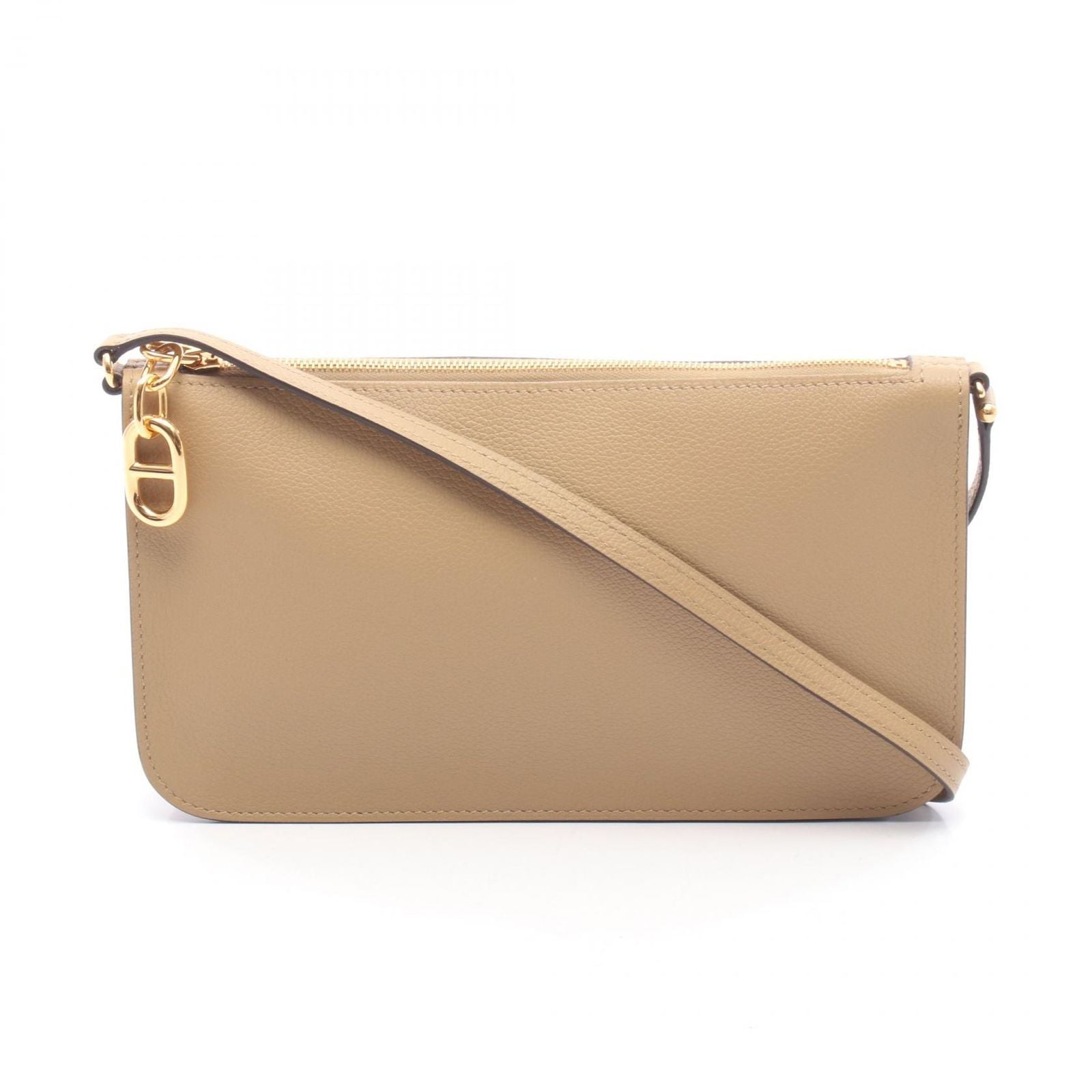 Hermes Shoulder Bag Zip Azap Tougo Chaine D'ancre Craft Leather