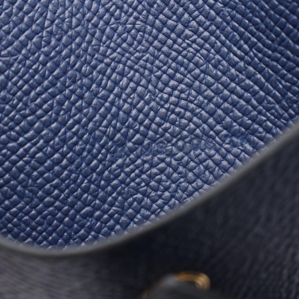 Hermes Card Case Bearn Mini Blue Deplus — view 6