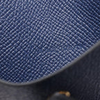 Hermes Card Case Bearn Mini Blue Deplus — view 6