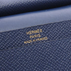 Hermes Card Case Bearn Mini Blue Deplus — view 5