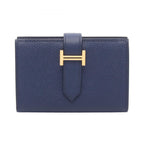 Hermes Card Case Bearn Mini Blue Deplus