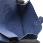 Hermes Card Case Bearn Mini Blue Deplus — view 4