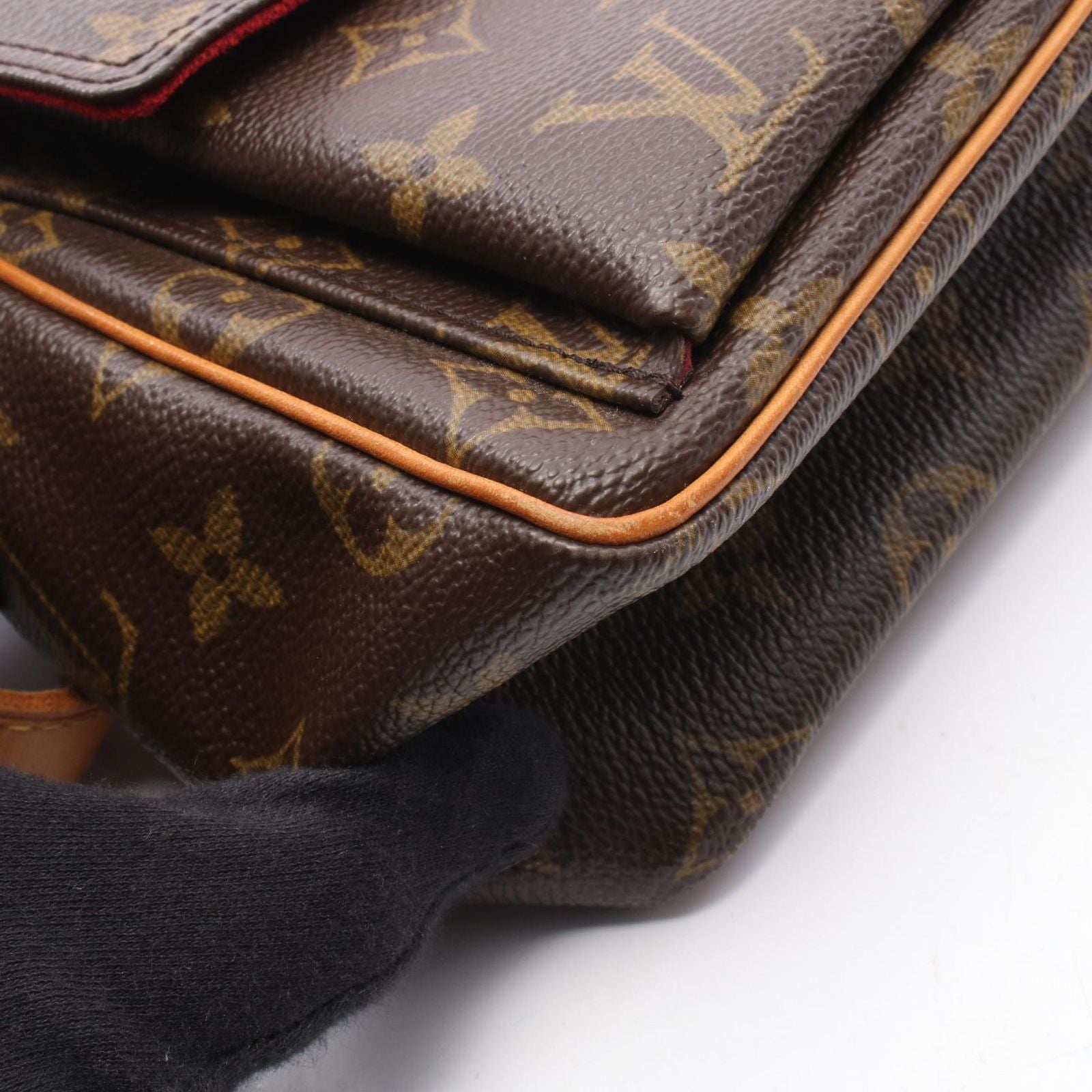 Louis Vuitton Shoulder Bag PM Canvas Leather PM — view 6