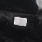 Chanel Shoulder Bag 22 Mini 2-Way Black Leather 22 Quilted Chain — view 5
