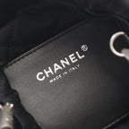 Chanel Shoulder Bag 22 Mini 2-Way Black Leather 22 Quilted Chain — view 4