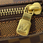 Louis Vuitton Belt Bag Damier Ebene Geronimos Waist Pouch — view 9