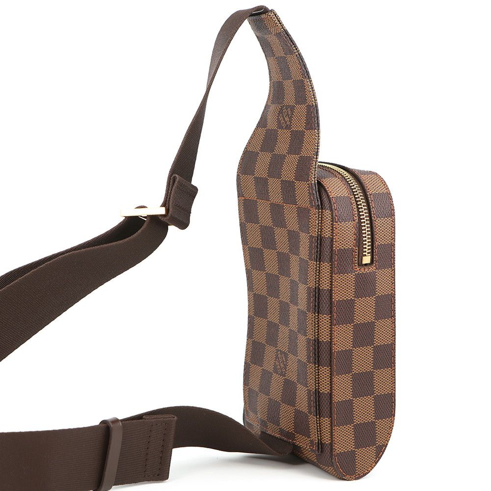 Louis Vuitton Belt Bag Damier Ebene Geronimos Waist Pouch — view 3