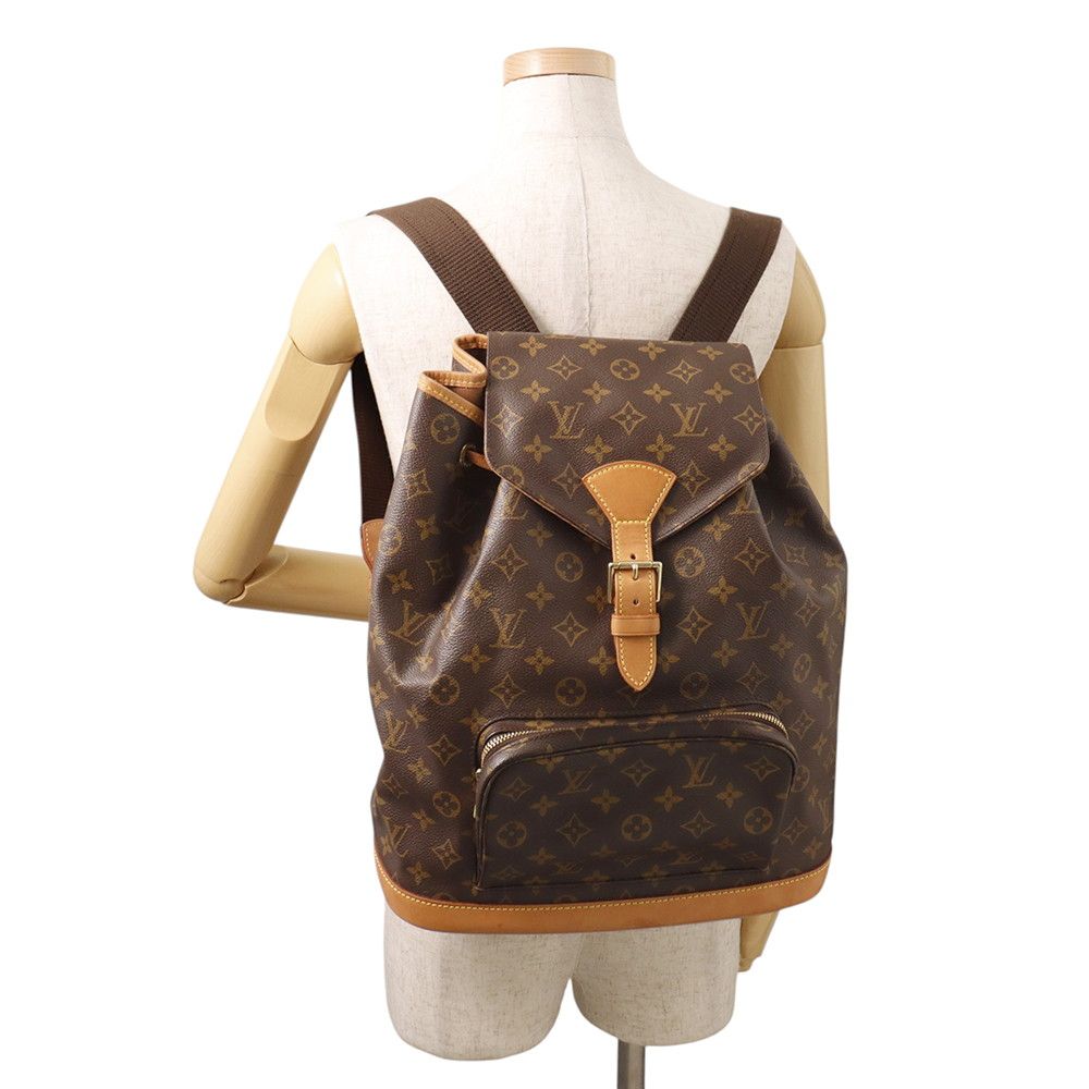Louis Vuitton Backpack Monogram Montsouris GM — view 4