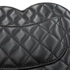Chanel Chain Shoulder Bag Quilted CC Logo Heart — view 7
