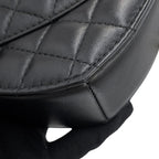 Chanel Chain Shoulder Bag Quilted CC Logo Heart — view 8