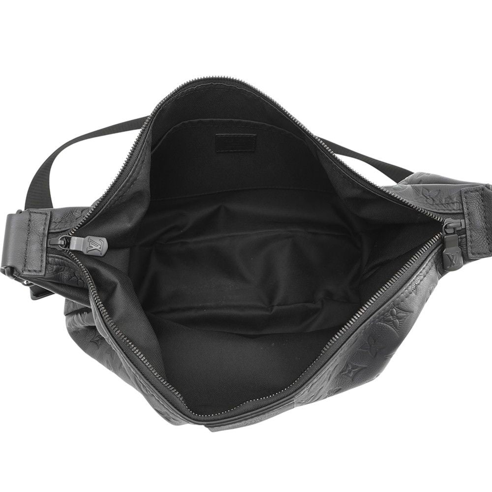 Louis Vuitton Shoulder Bag Monogram Shadow Hobo Hammock Black — view 5