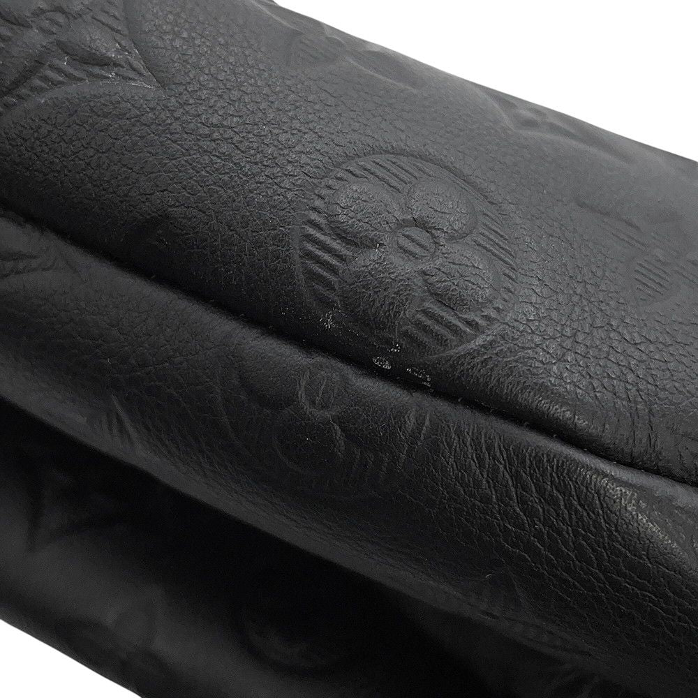 Louis Vuitton Shoulder Bag Monogram Shadow Hobo Hammock Black — view 6