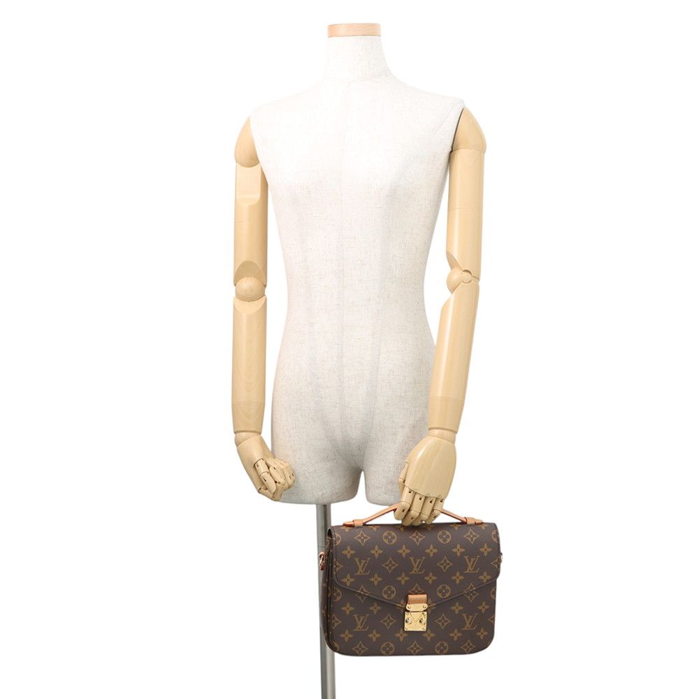 Louis Vuitton Handbag Monogram Pochette Metis Bag 2-Way — view 4