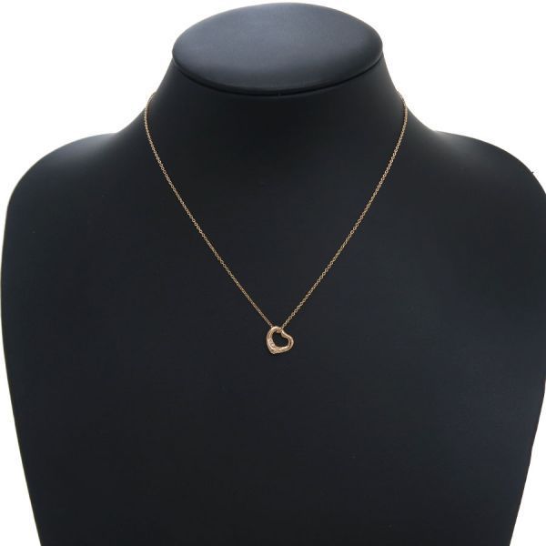 Tiffany & Co Open Heart Necklace 11 Diamond — view 7